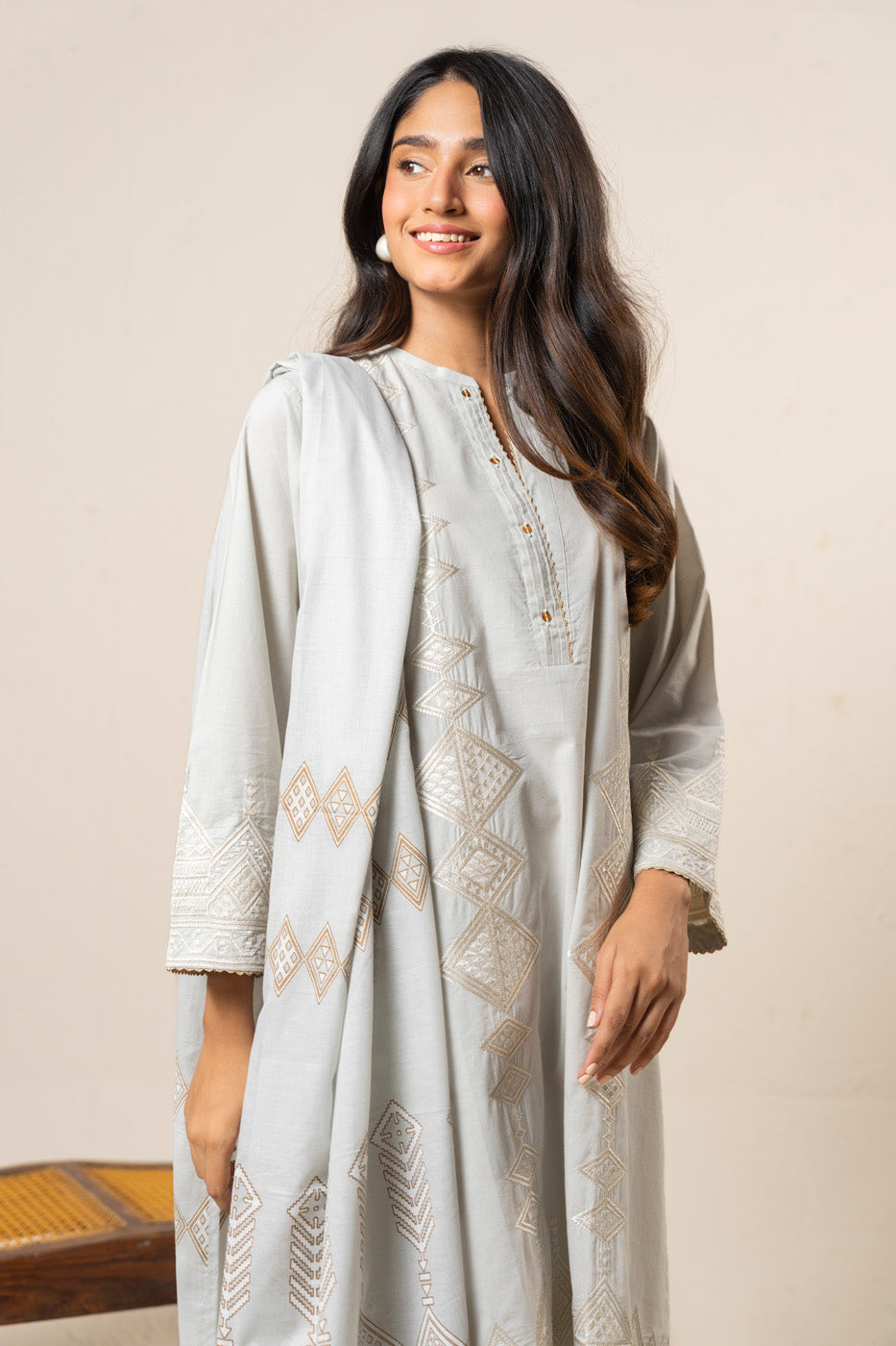 RTW | SHIRT, CULOTTE & DUPATTA alternate view