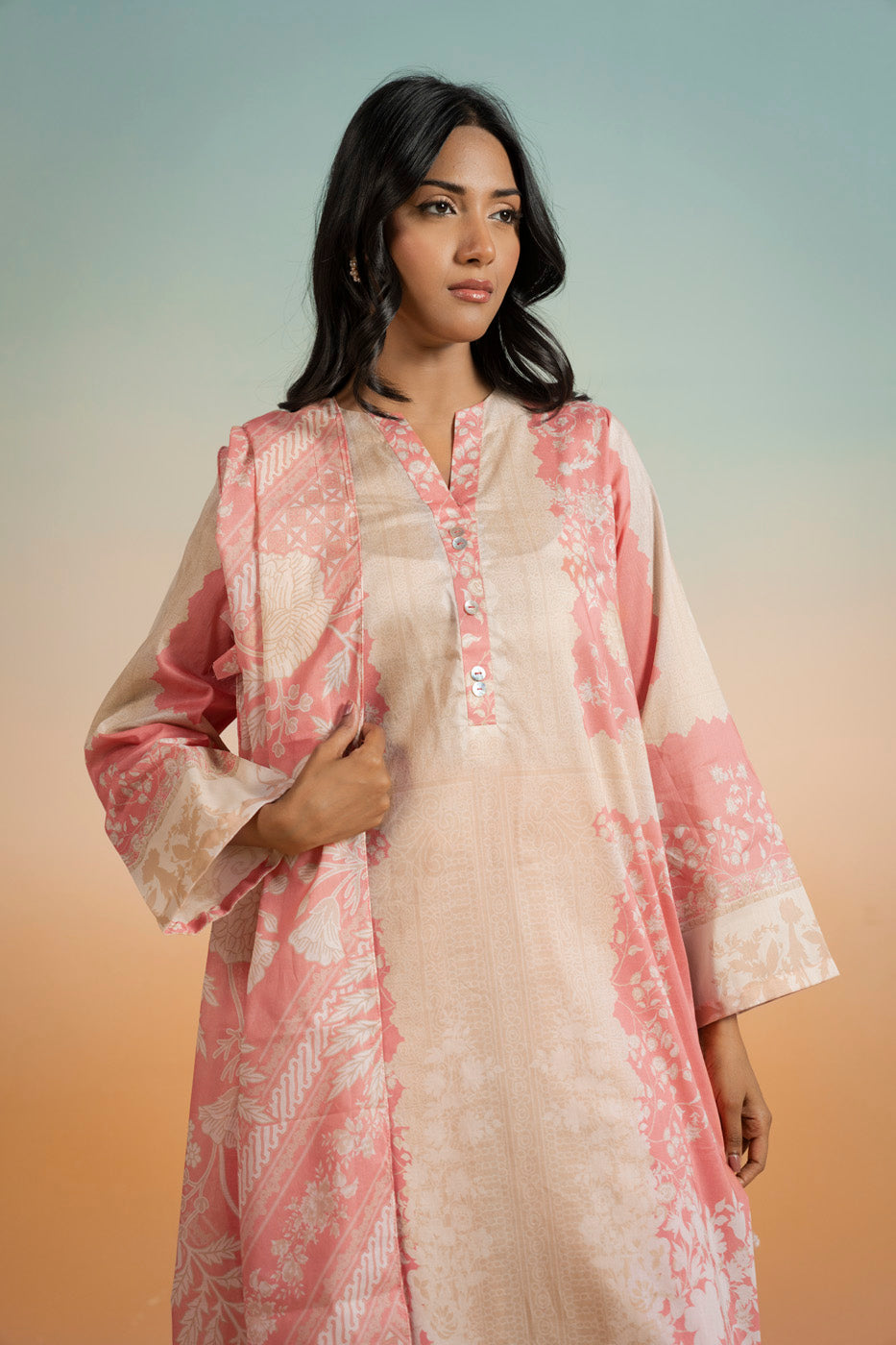 RTS  | SHIRT, TROUSER & DUPATTA alternate view