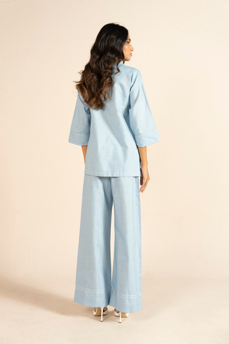 RTW | SHIRT & BOOTCUT PANTS view 4