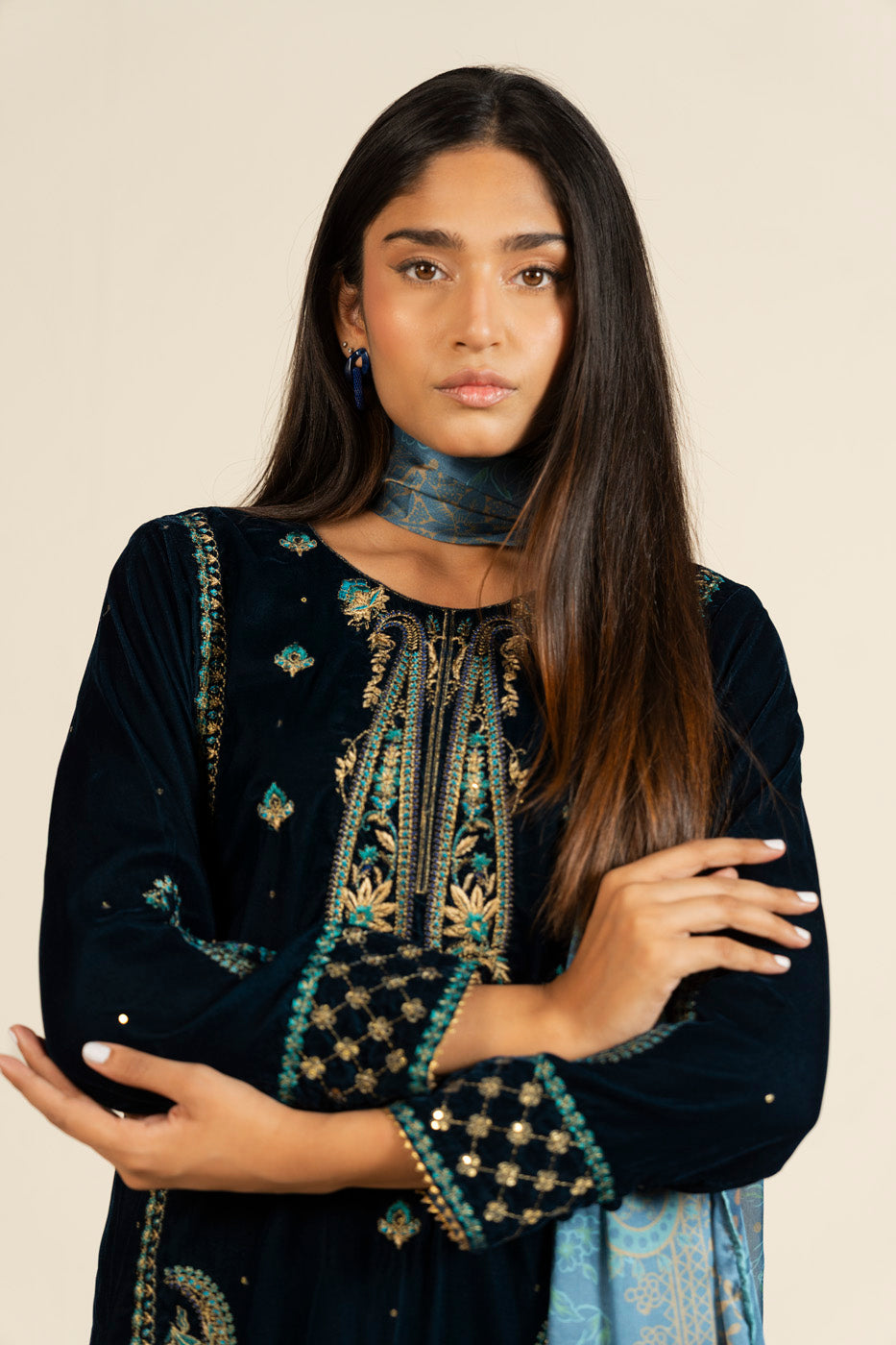 RTW | SHIRT, TROUSER & DUPATTA view 3