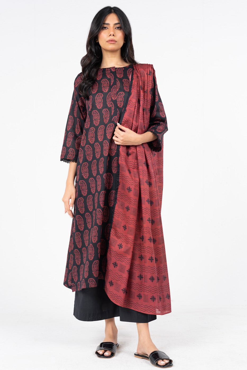 RTS | SHIRT, TROUSER & DUPATTA