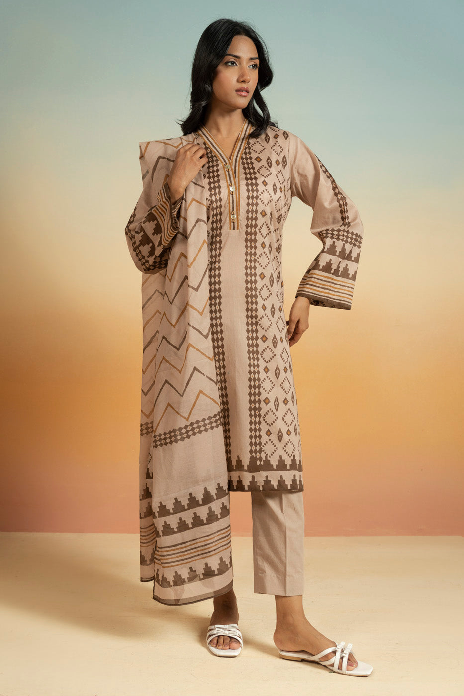 RTS  | SHIRT, TROUSER & DUPATTA