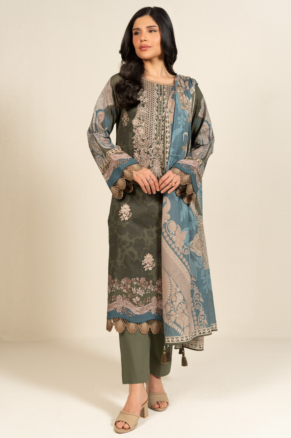 RTS | SHIRT, TROUSER & DUPATTA