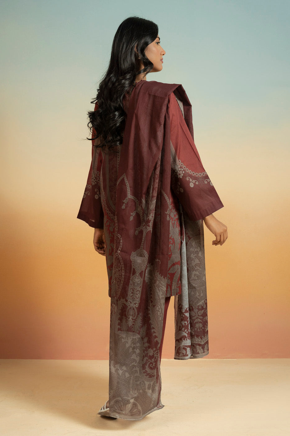 RTS  | SHIRT, TROUSER & DUPATTA view 4