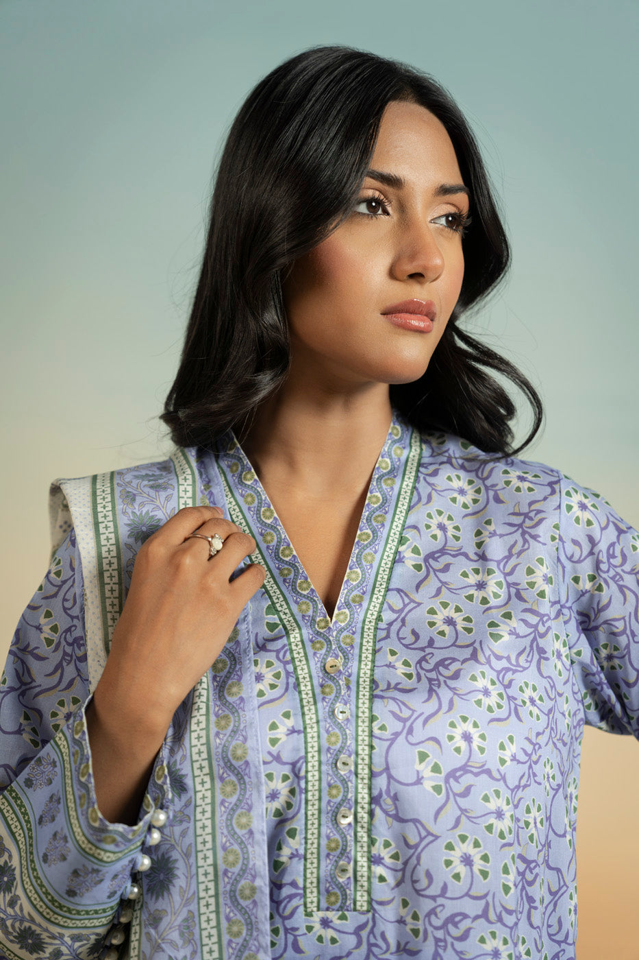 RTS  | SHIRT, TROUSER & DUPATTA view 3