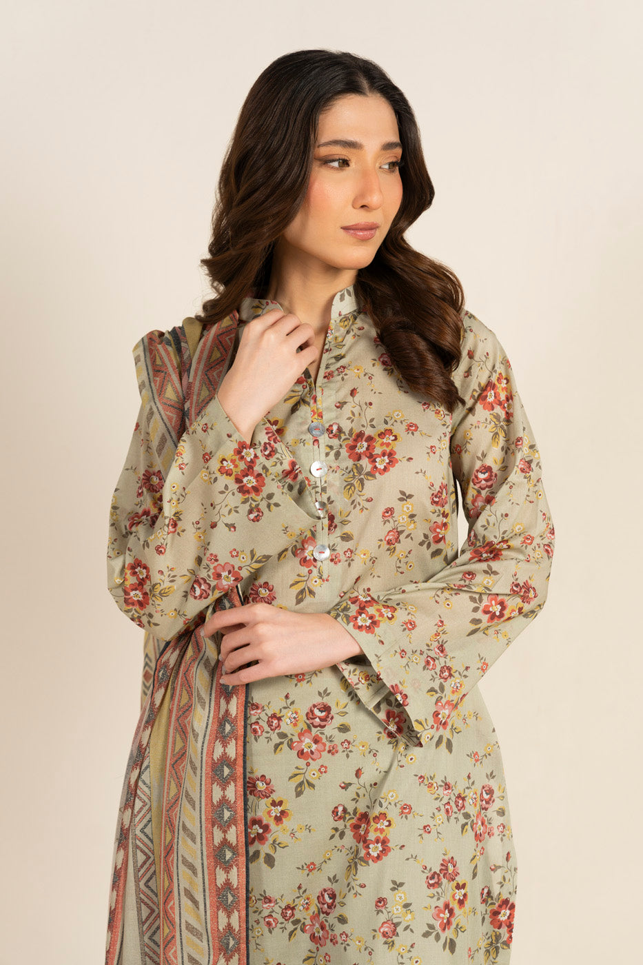 RTS  | SHIRT, TROUSER & DUPATTA alternate view