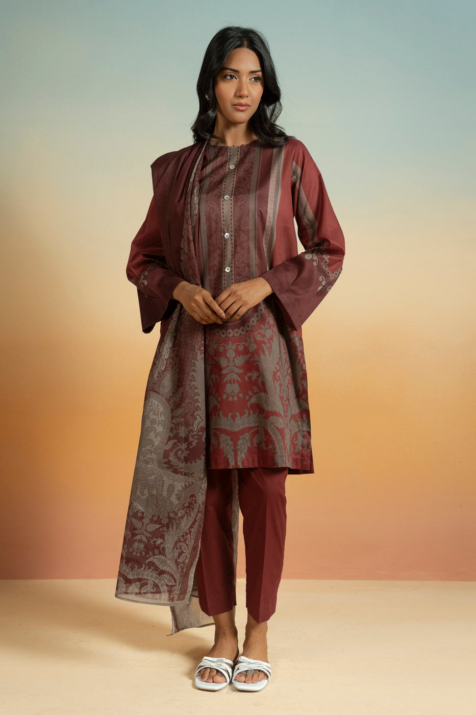RTS  | SHIRT, TROUSER & DUPATTA