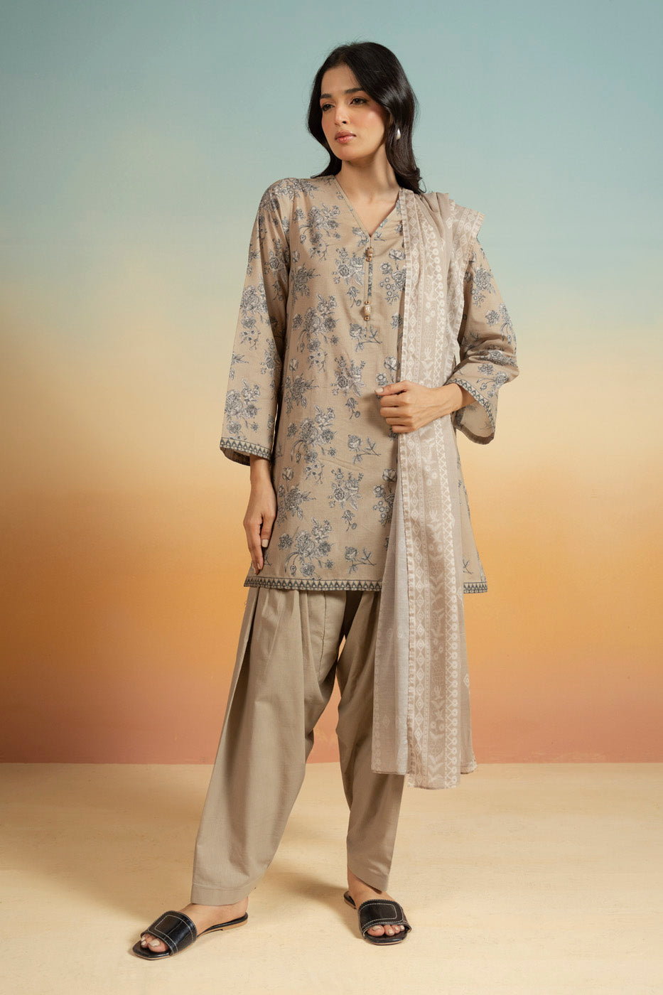 RTS  | SHIRT, TROUSER & DUPATTA