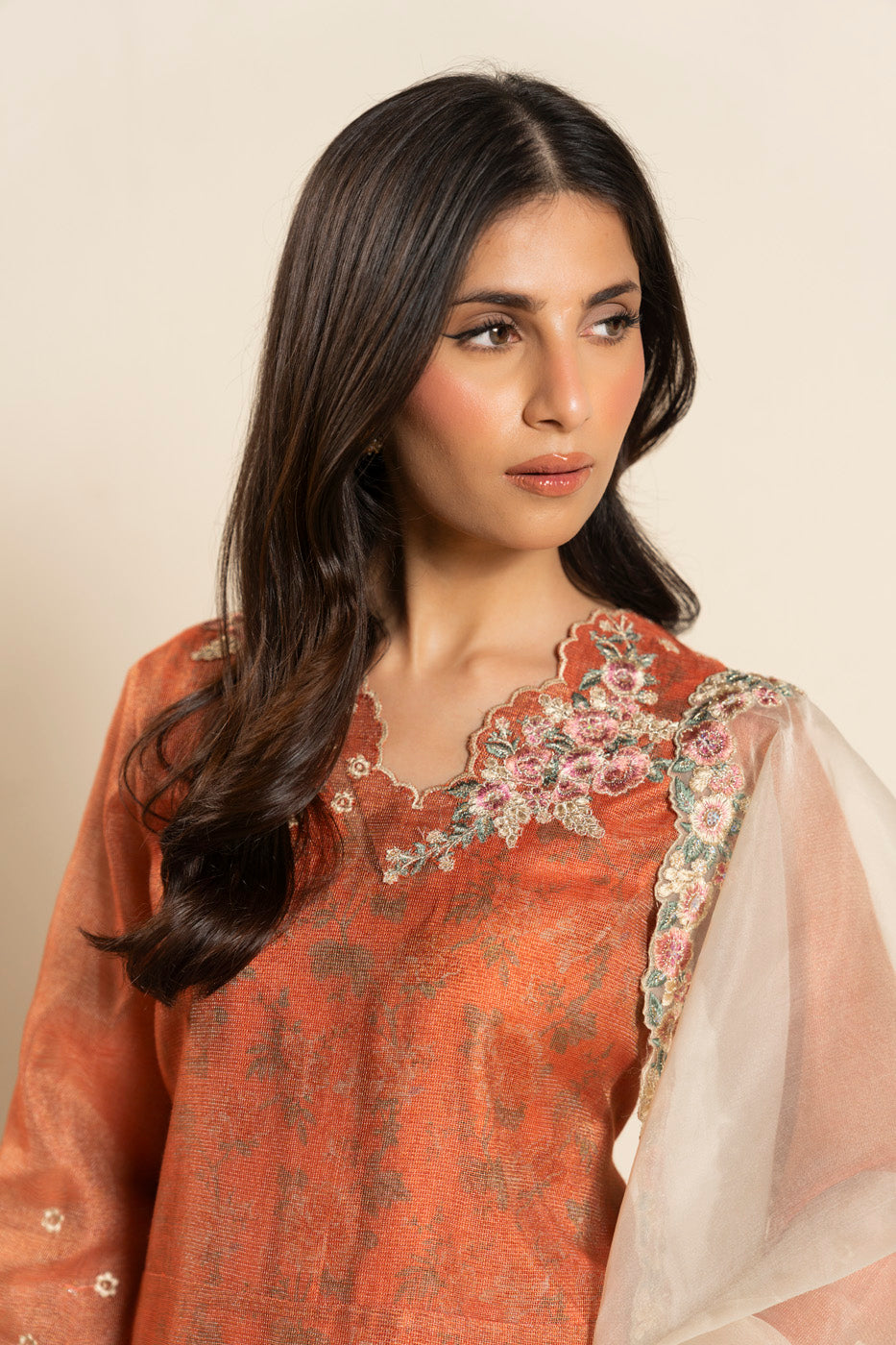 RTW | SHIRT, TROUSER & DUPATTA view 3