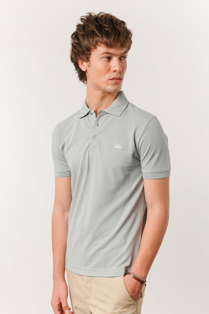 Regular Fit Polo Shirt - Harbour Mist