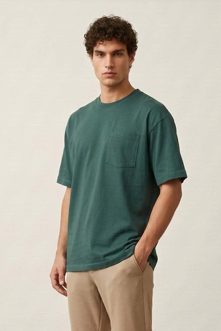 Green Oversized T-Shirt alternate view