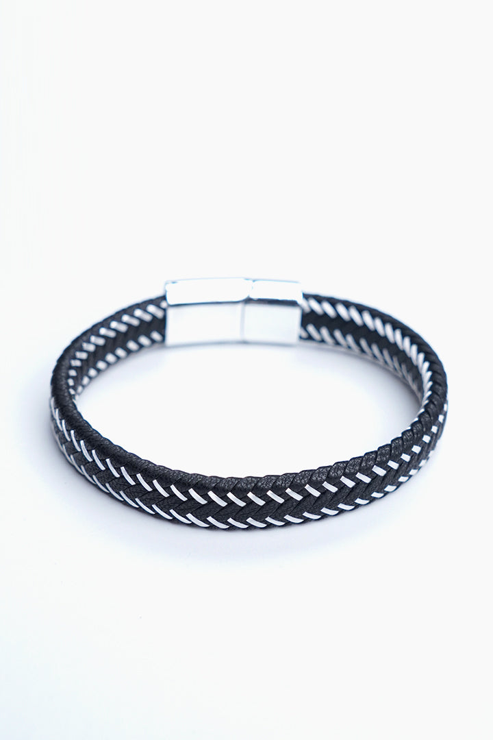 Two-Tone Braided Bracelet
