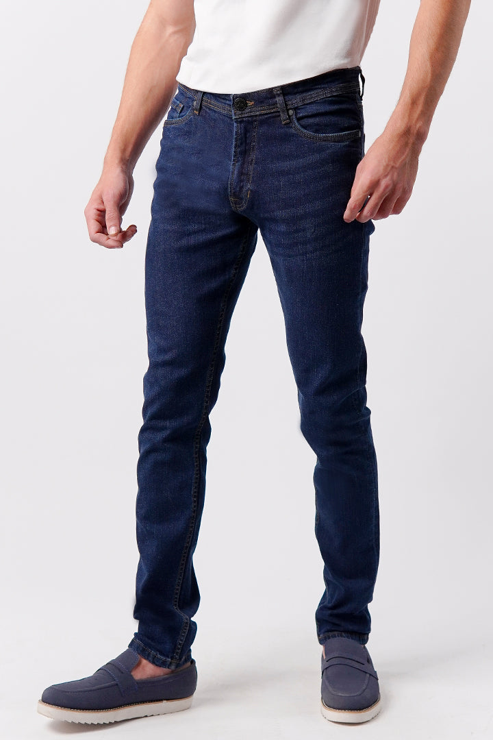 Slim Fit Denim - Navy Blue