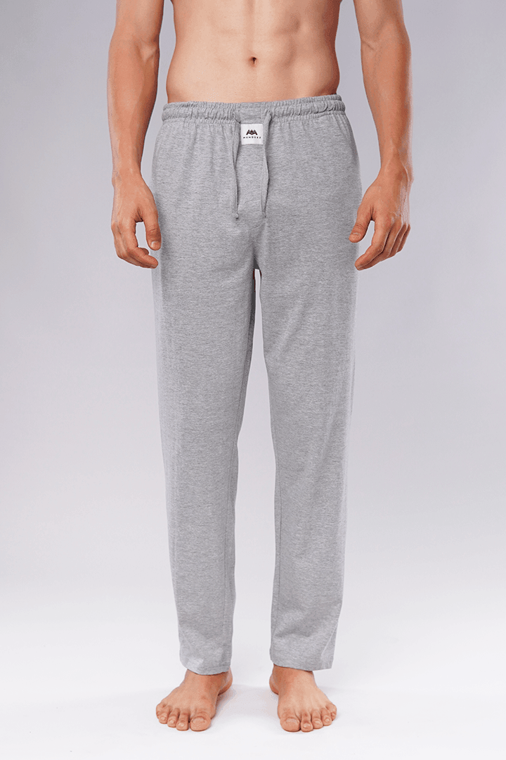Jersey Pajamas - Heather Grey - FA