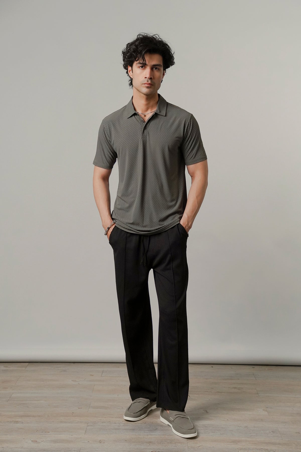 Sports Polo - Grey