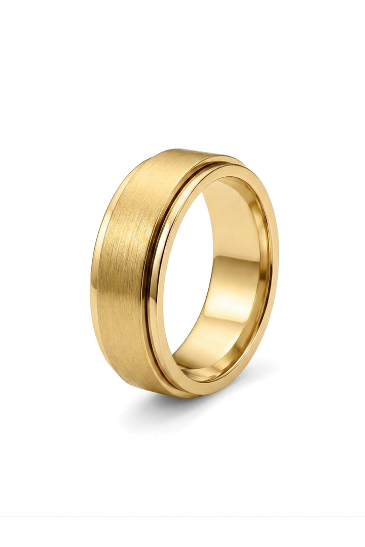 Classic Spinner Band Ring - Gold
