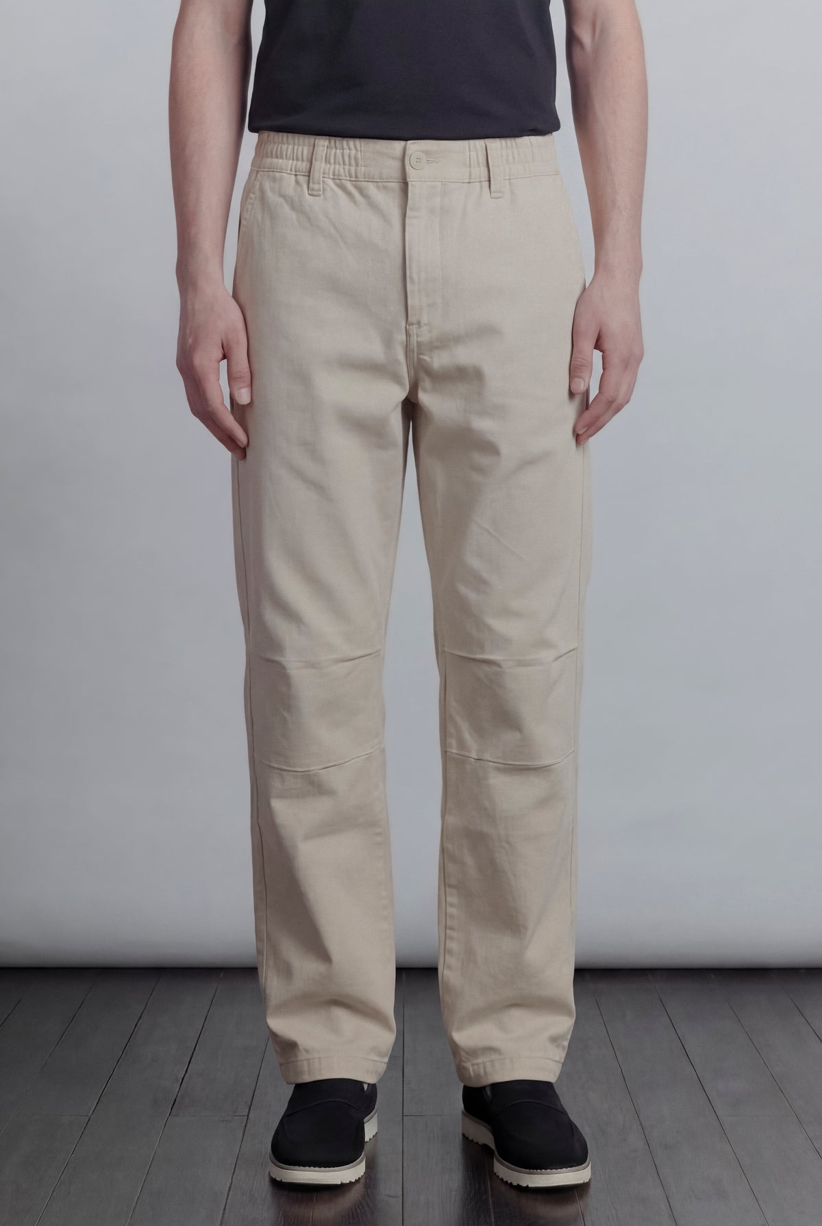 Pleated Pants - Cream - FA