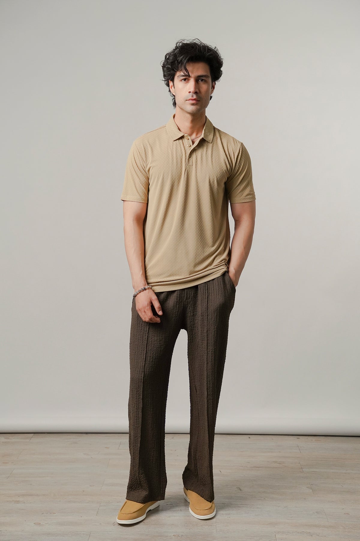 Sports Polo - Beige