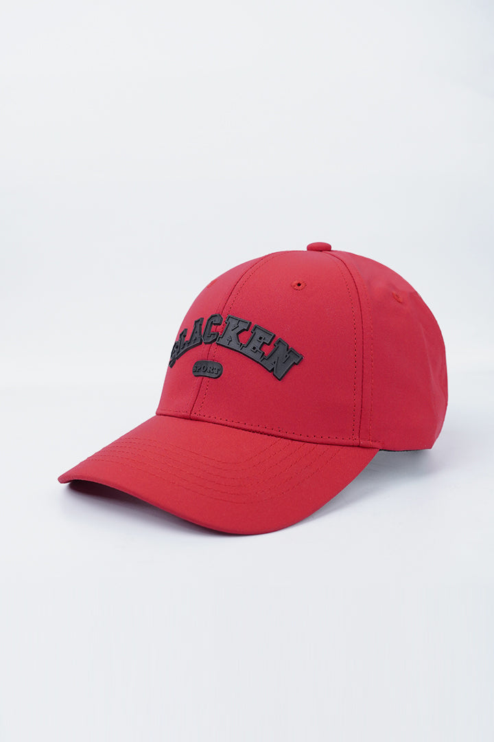 Slacken Sport Cap - Crimson Red