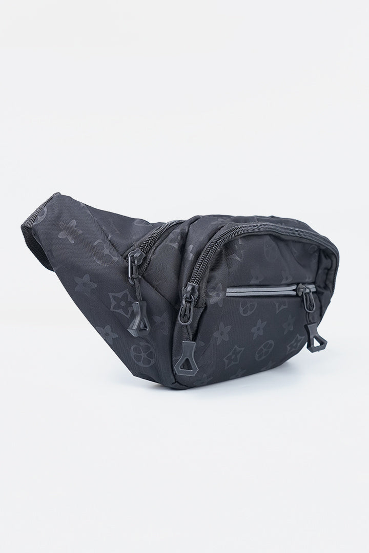 Motif Waist Bag - Black alternate view