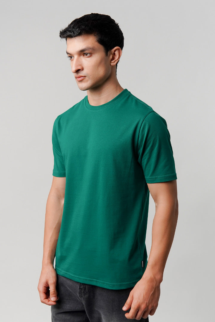 Regular Fit Crew Neck T-Shirt - Green