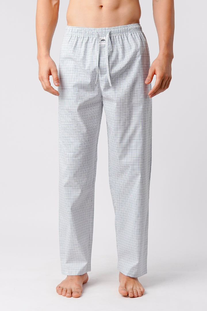Check Woven Pajamas - Multicolor