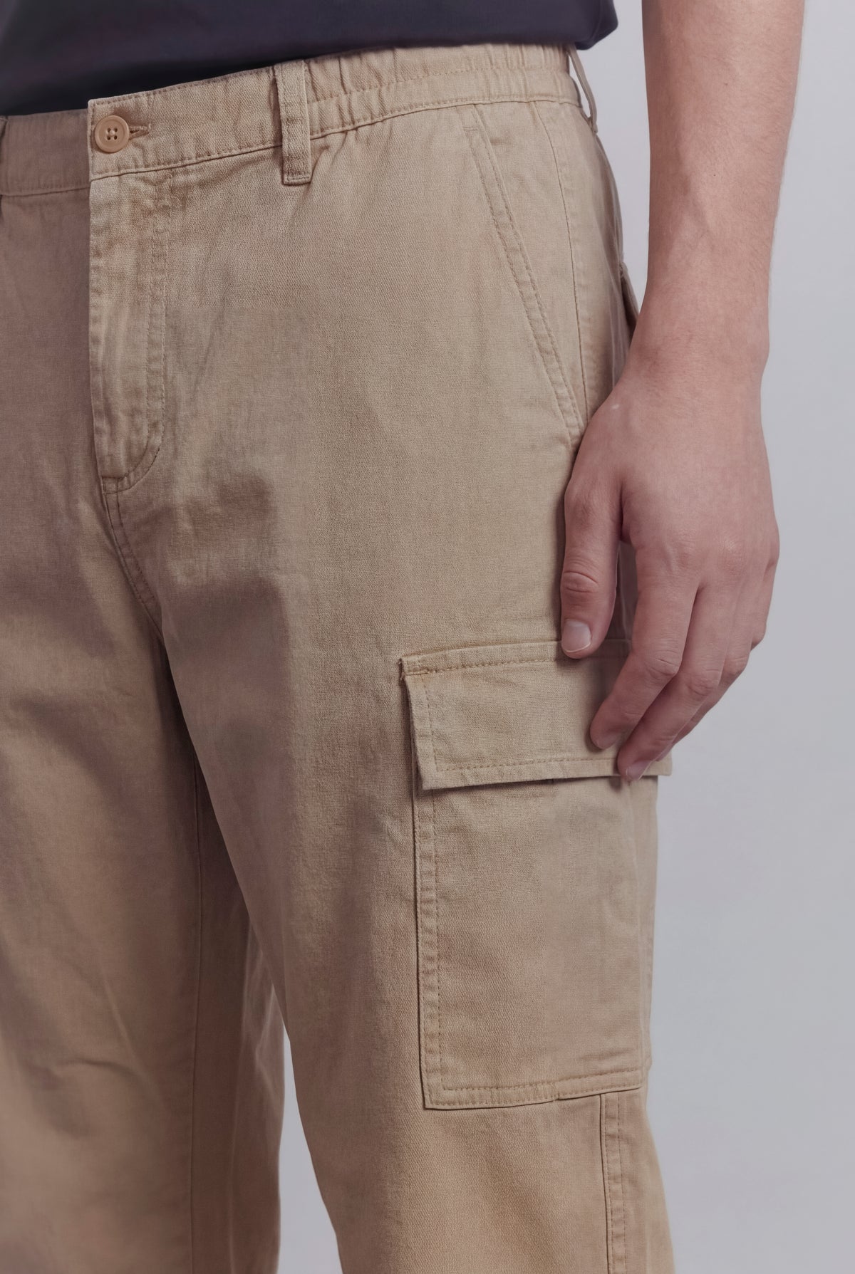 Cargo Pants - Camel - FA alternate view