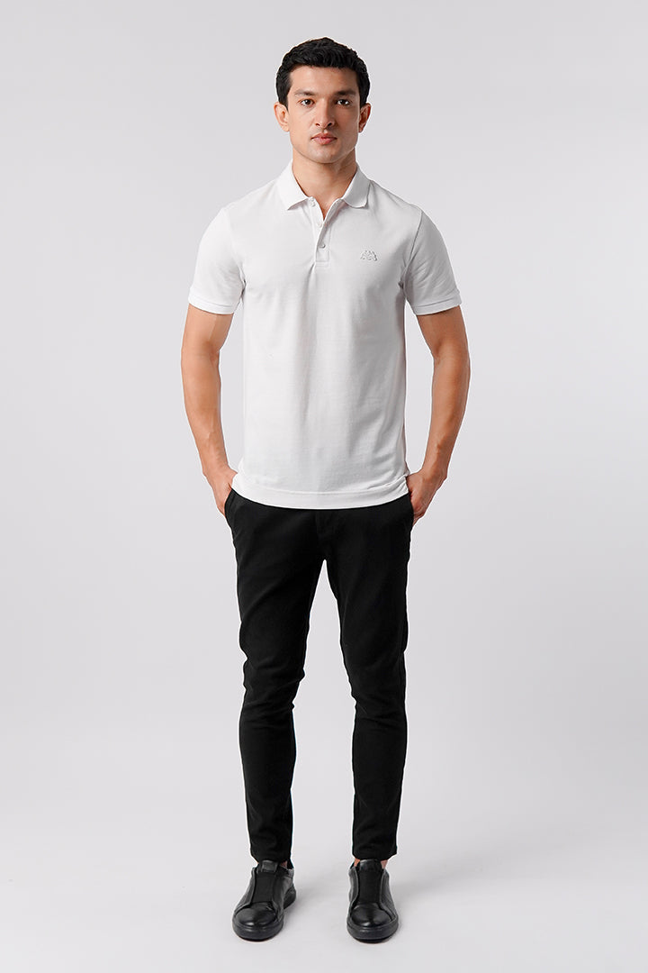 Regular Fit Polo Shirt - White - FA