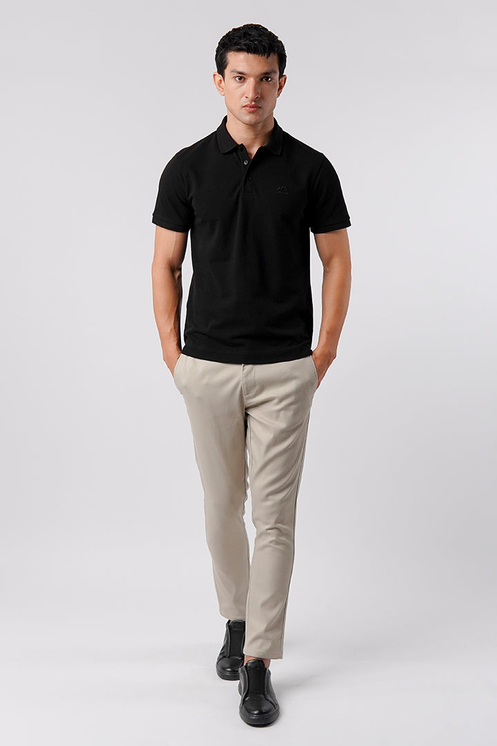 Regular Fit Polo Shirt - Black