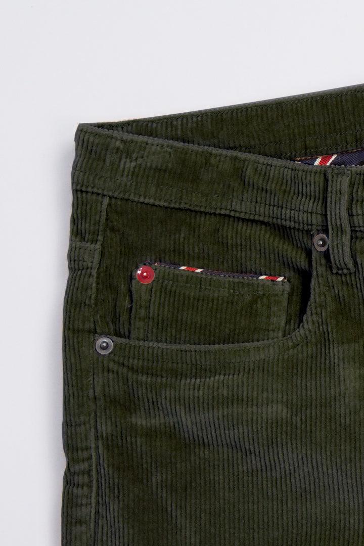 Forest Green Corduroy Pants alternate view