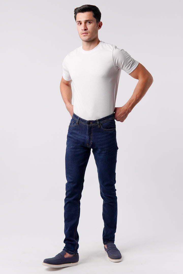 Slim Fit Denim - Navy Blue