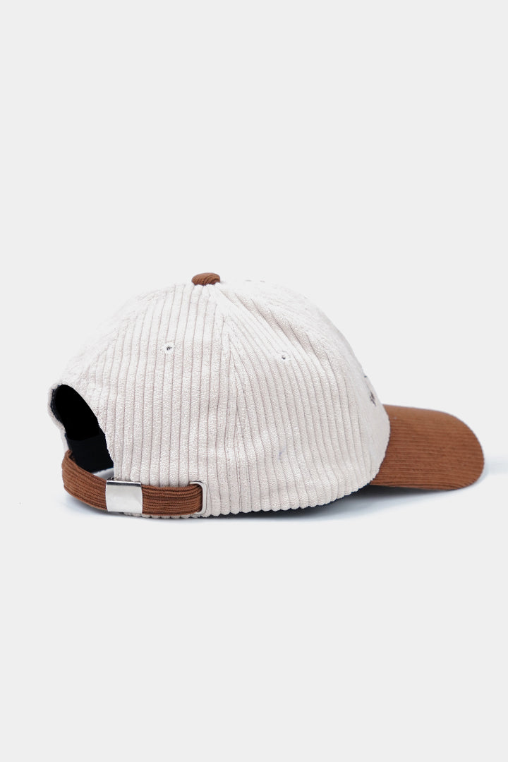Corduroy Cap - Beige