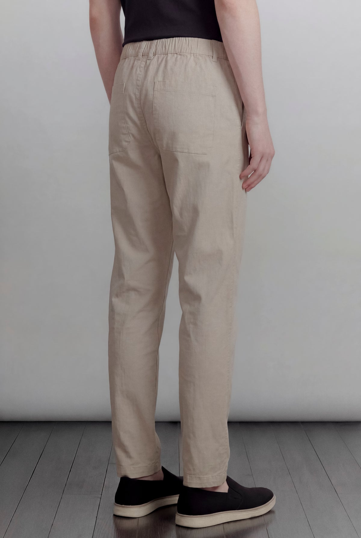 Classic Straight Pants - Sand