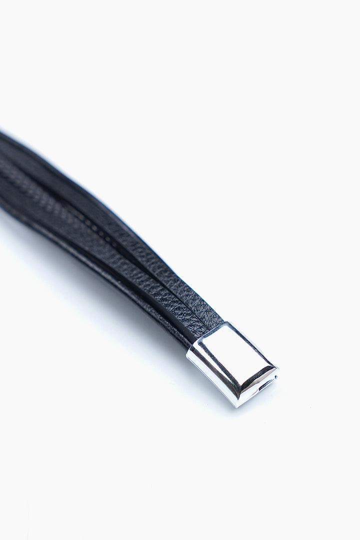 Multi-Strand Classic Black Bracelet