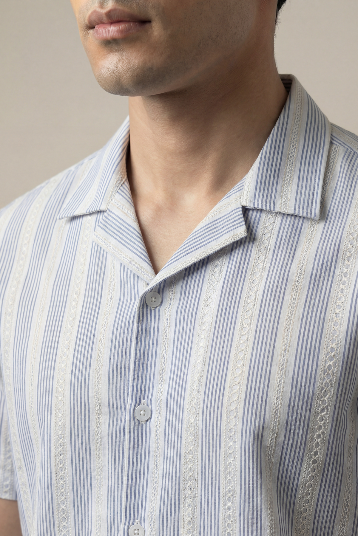 Cuban Shirt - Blue - FA alternate view