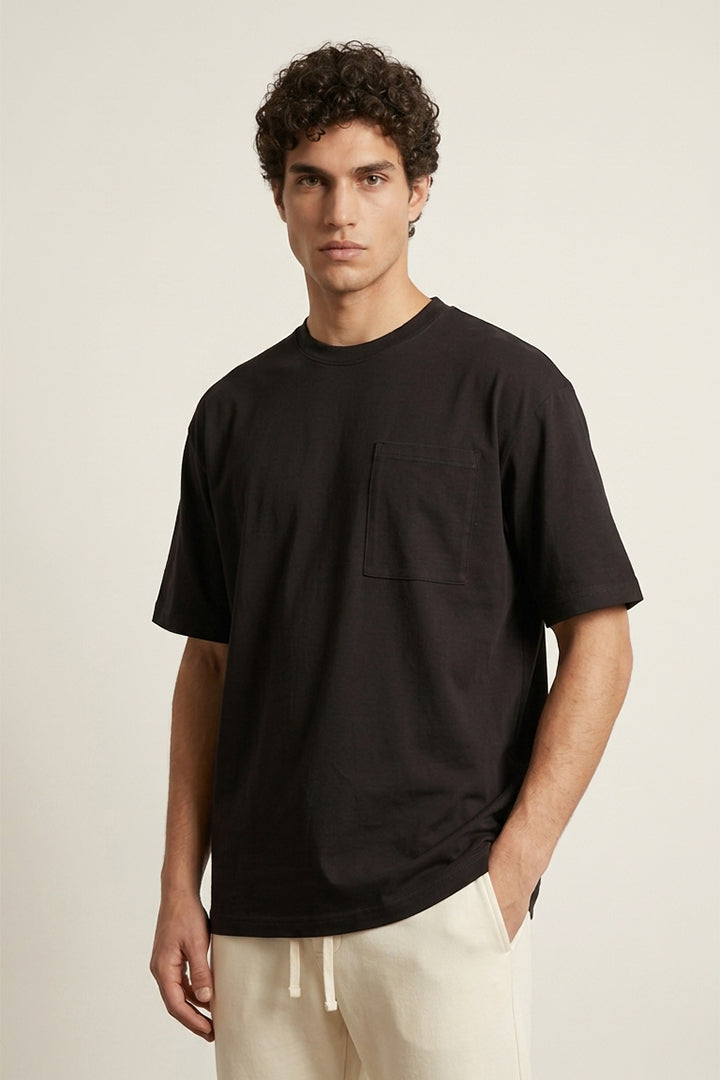 Black Oversized T-Shirt alternate view