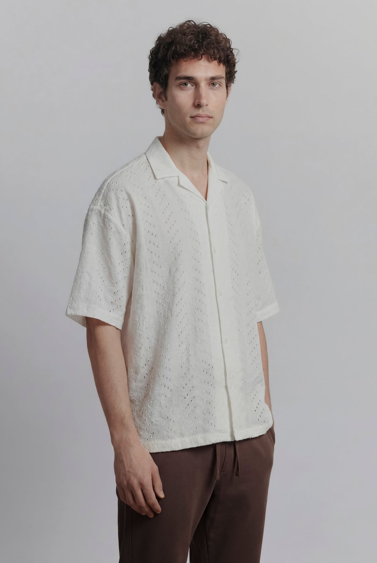 Cuban Shirt - White - FA