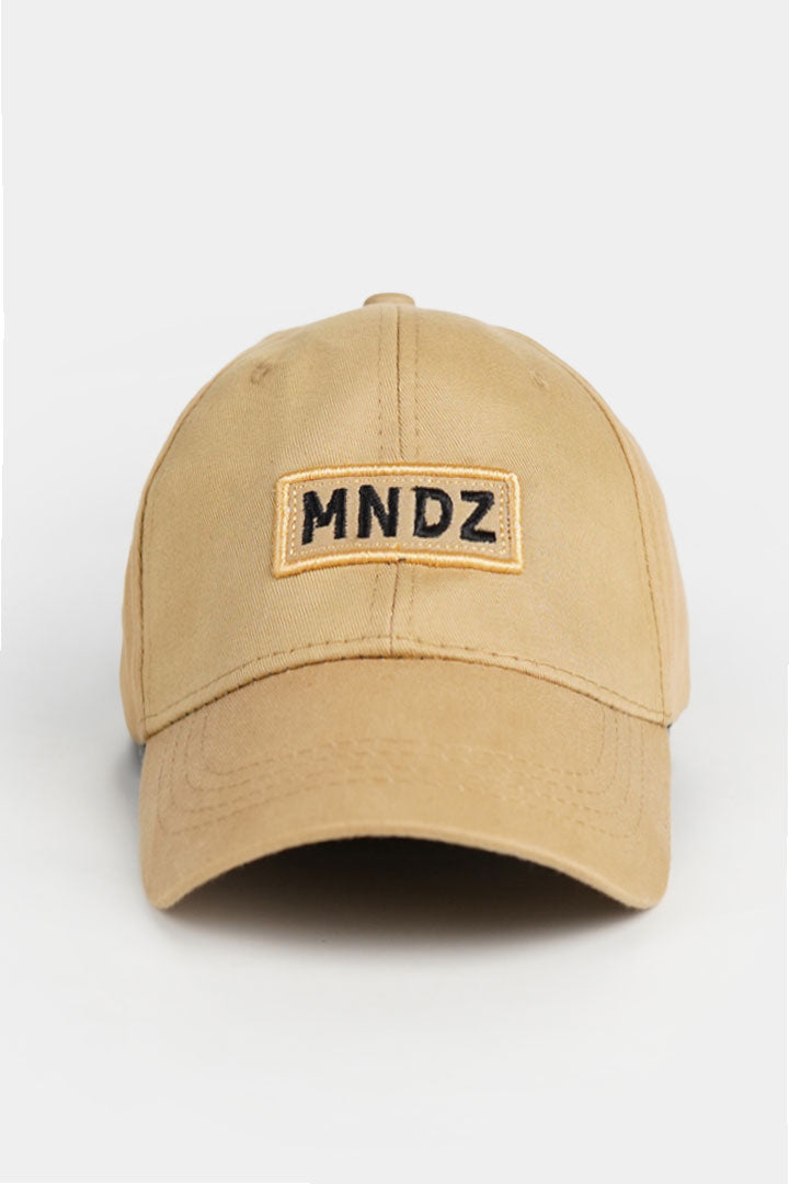 MNDZ Embroidered Cap - Khaki - FA