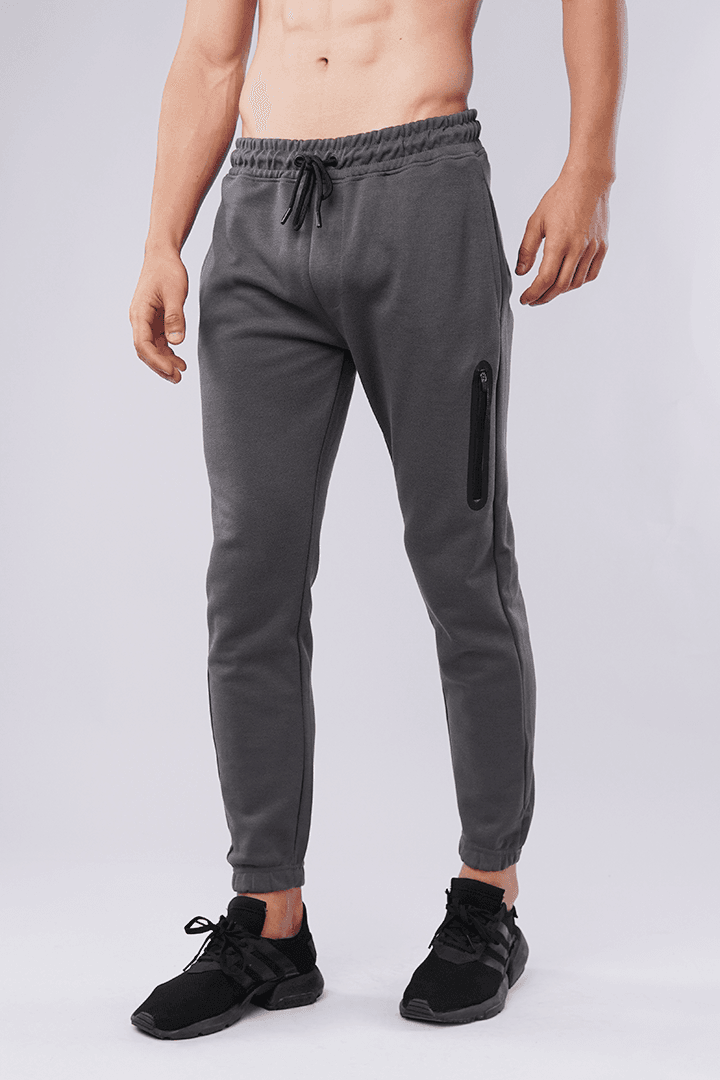 Terry Jogger Pants - Charcoal Grey