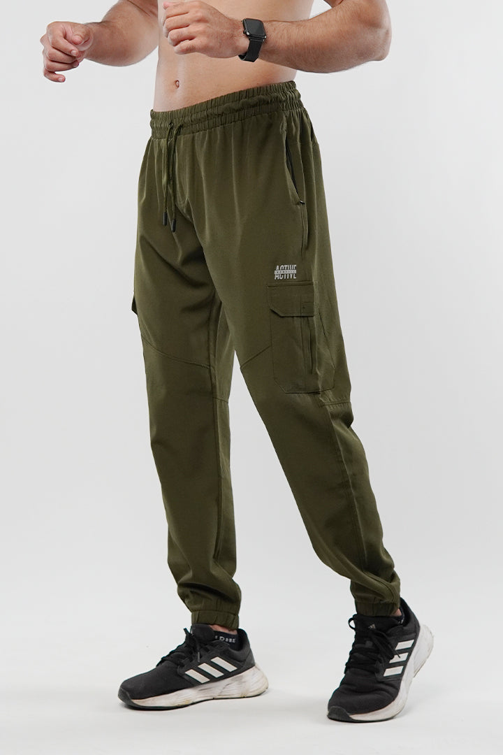 Cargo Jogger Pants - Army Green - FA