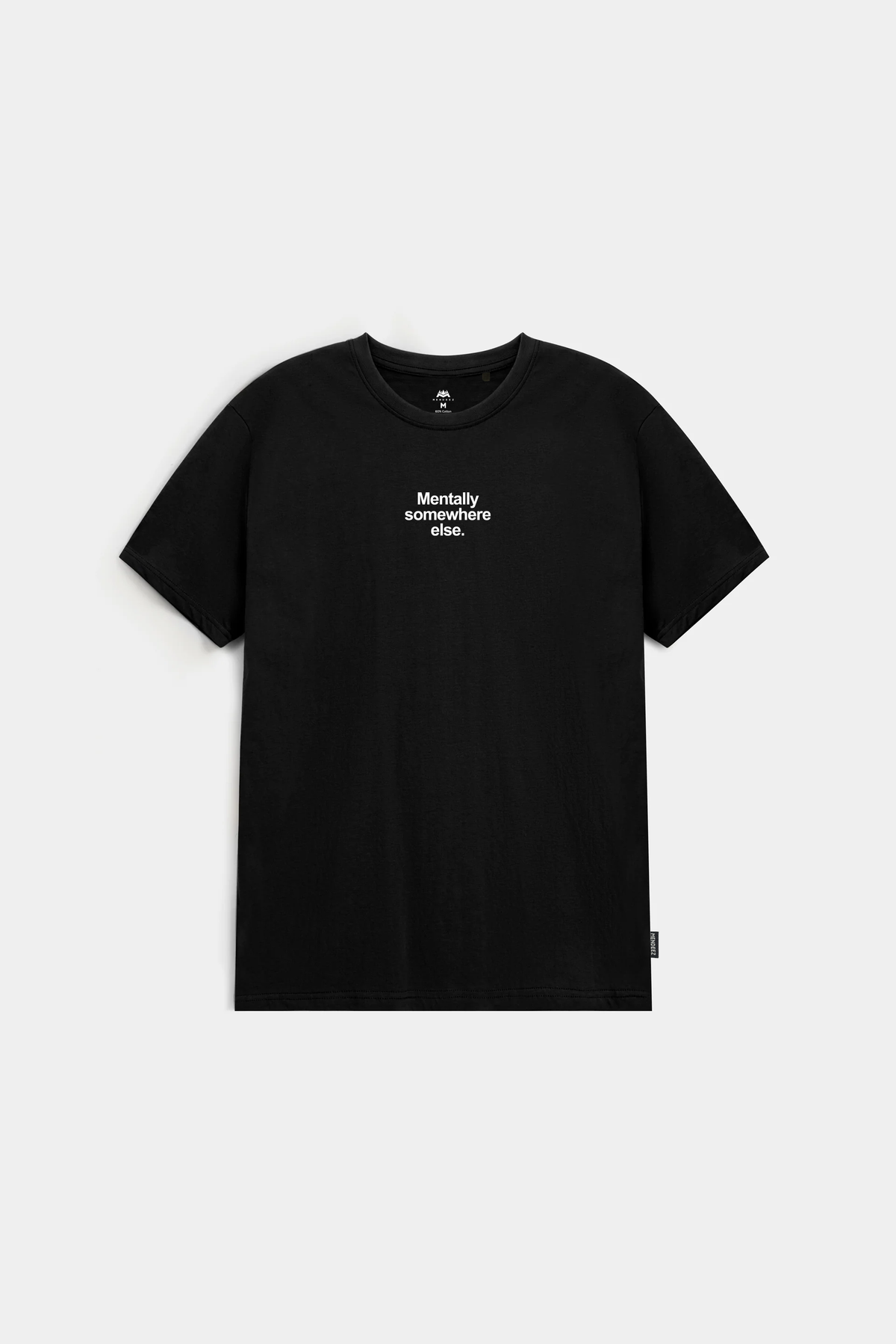 Printed Graphic Tee - Black