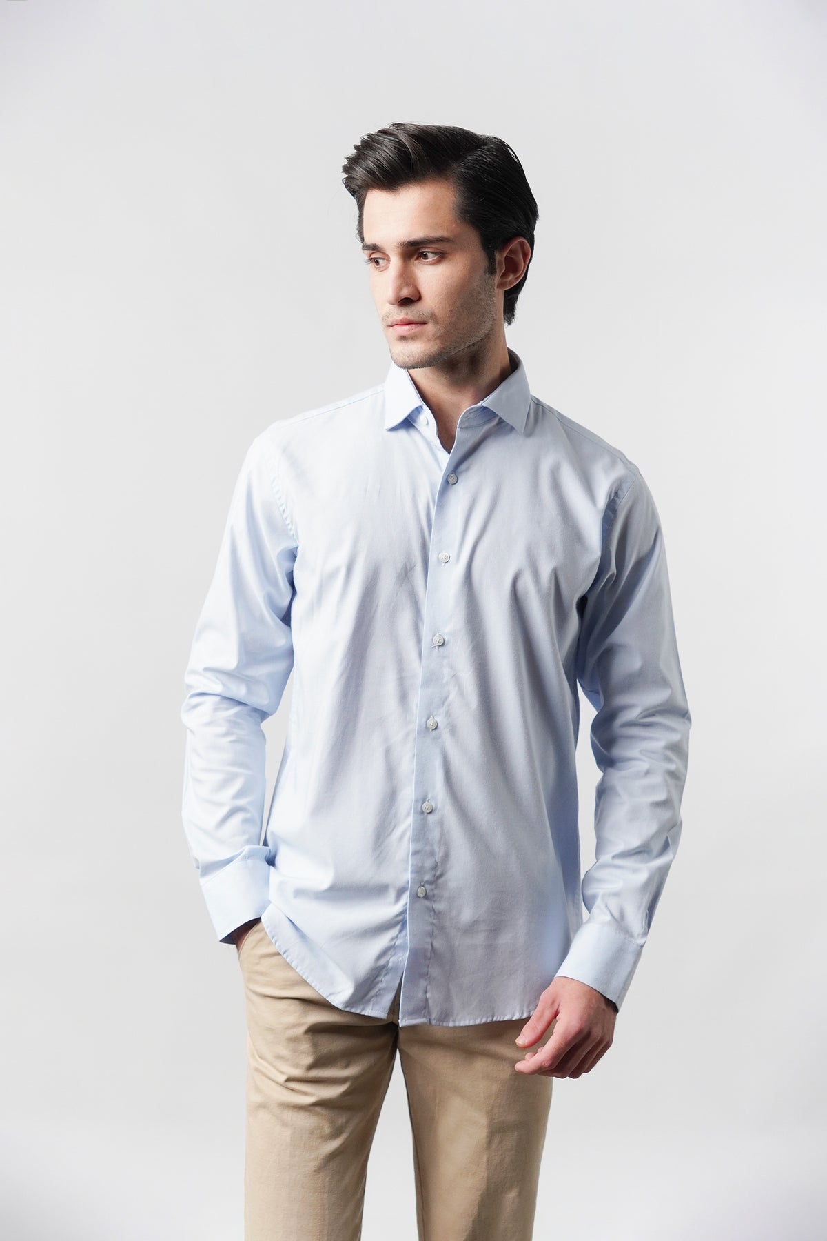 Plain Shirt - Sky Blue