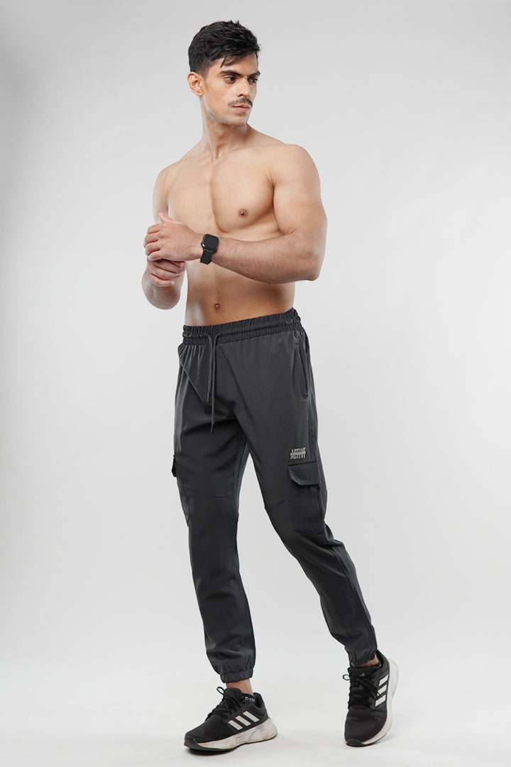 Cargo Jogger Pants - Grey - FA