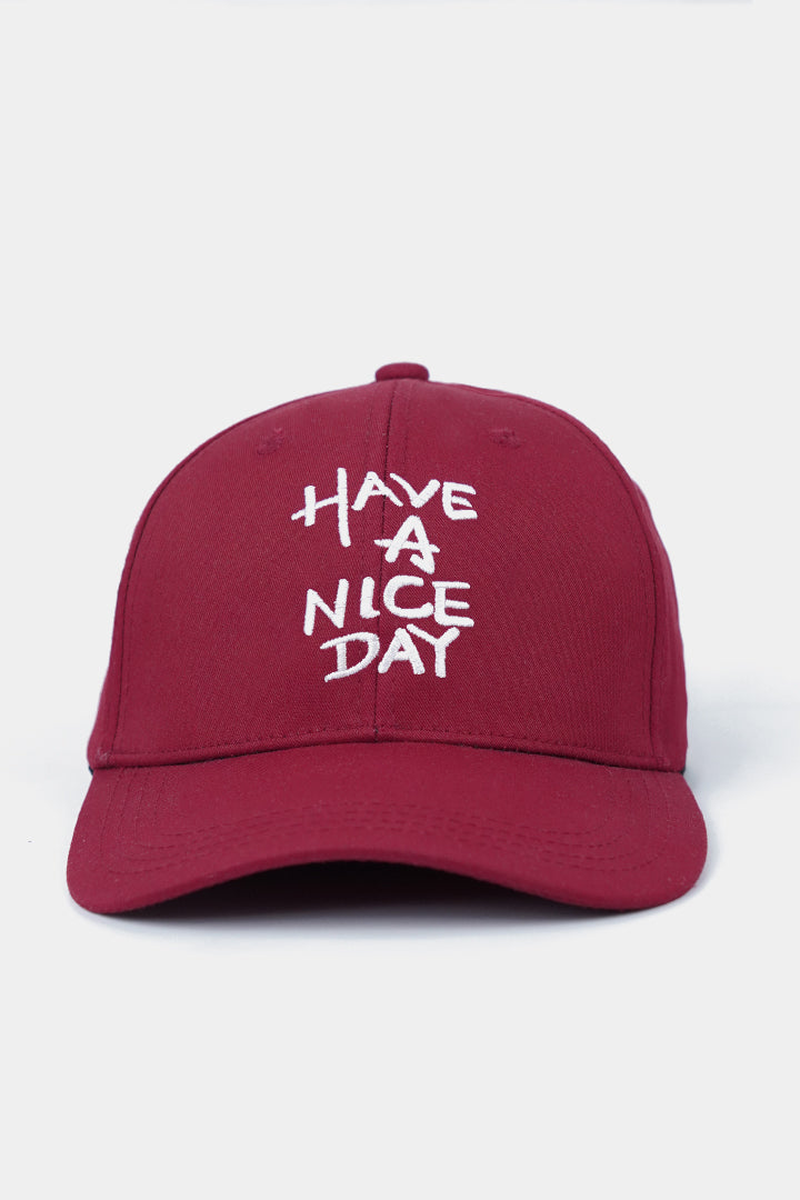 Cap - Maroon alternate view