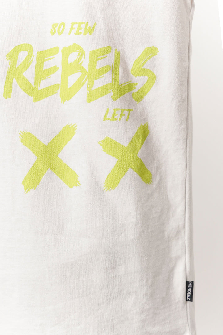 Box Fit Tee - White - FA