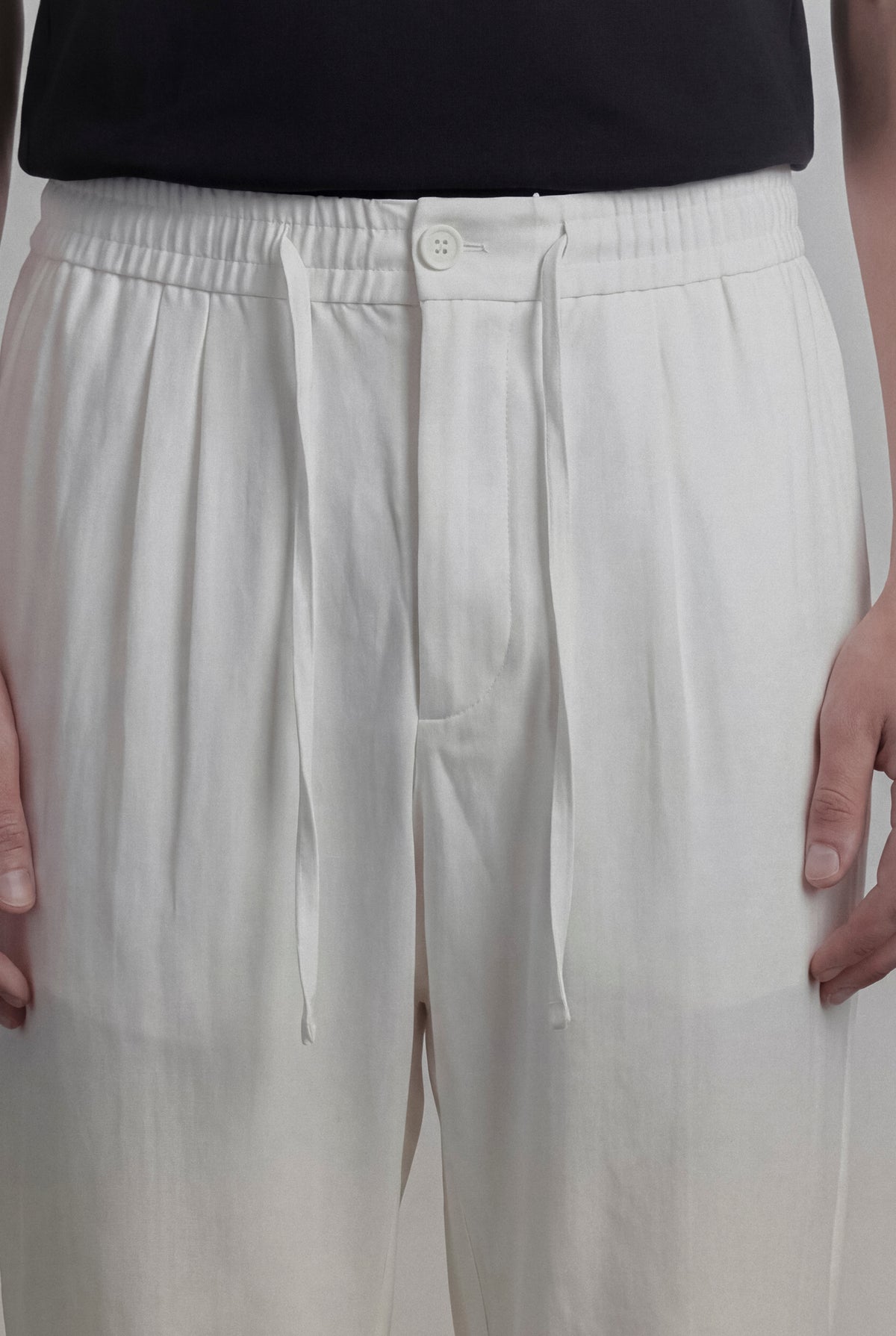 Relaxed Tailored Pants - White