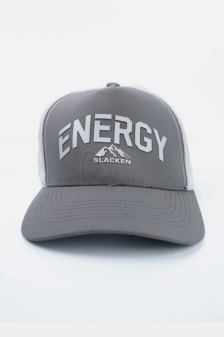 Energy Mountain Trucker Cap - Grey alternate view