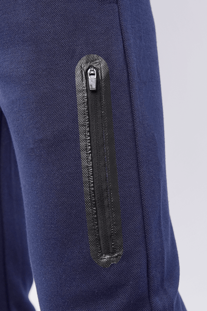 Terry Jogger Pants - Navy Blue