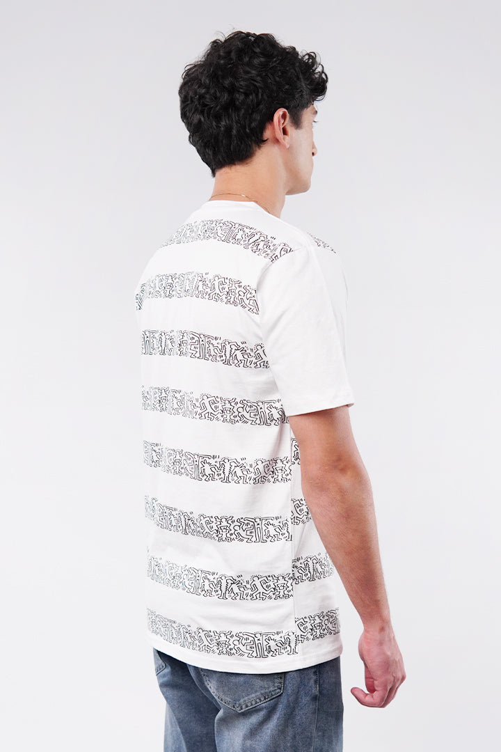 Printed T-Shirt - White