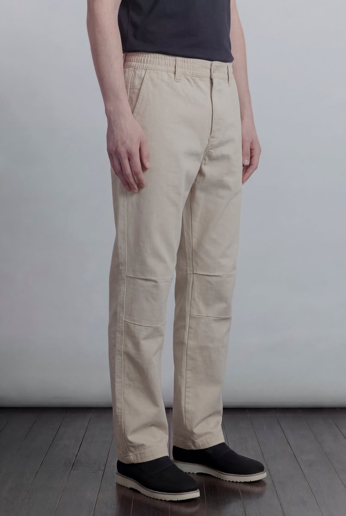 Pleated Pants - Cream - FA